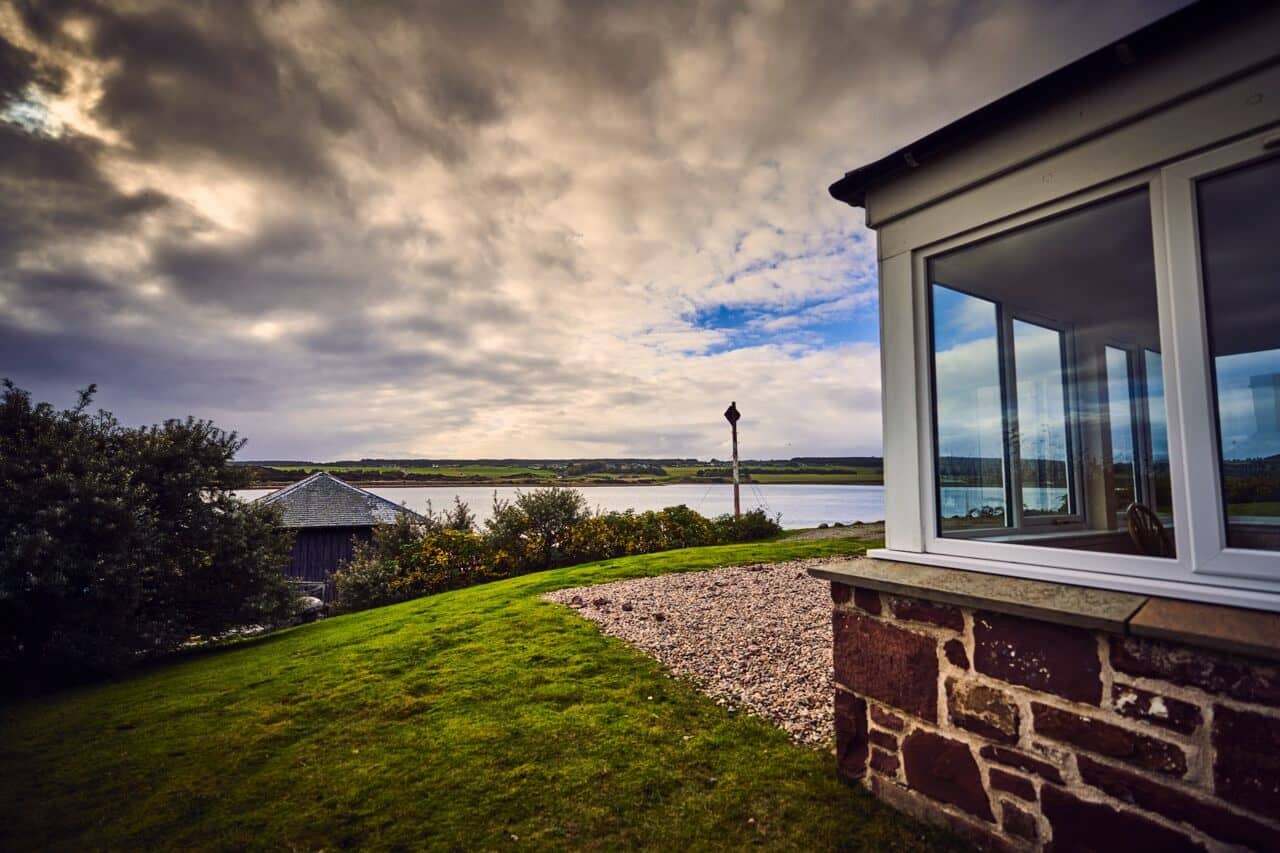 Loch Fleet Nature Reserve at Customs House - Dunrobin Holiday Cottages, Caithness
