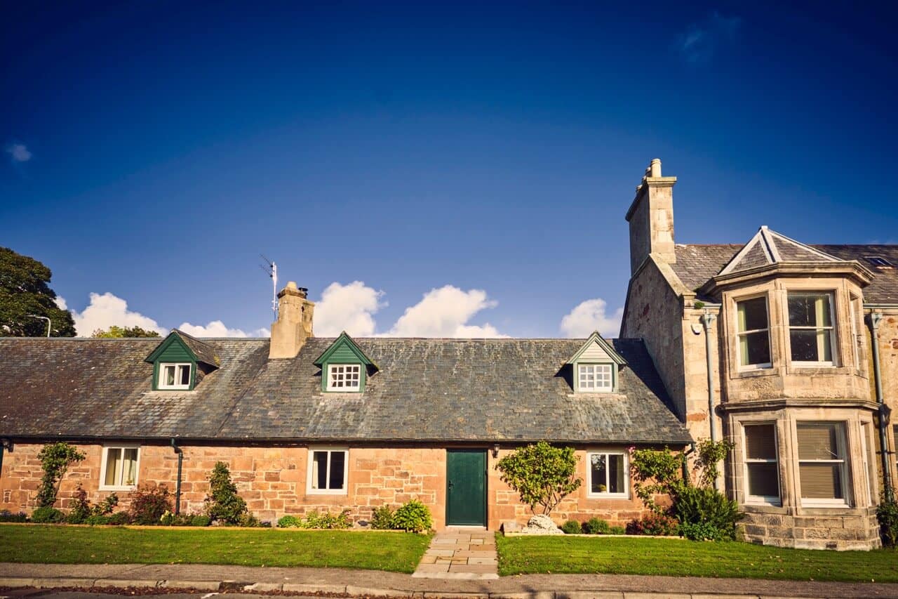 Exterior of Snowdrop Cottage - Dunrobin Holiday Cottages, Caithness